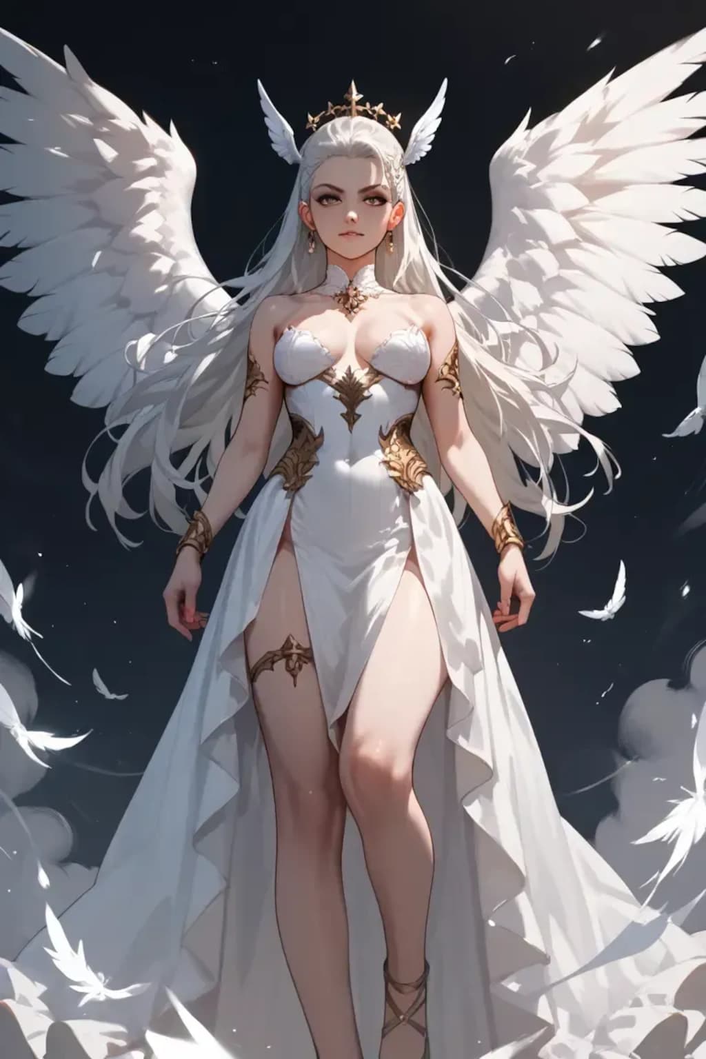 漆黒の世界に舞い降りた純白の翼1(全年齢)