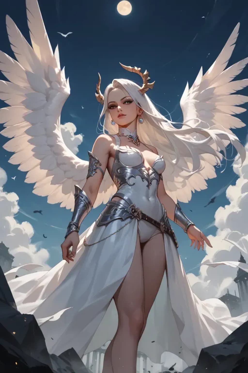 漆黒の世界に舞い降りた純白の翼1(全年齢)