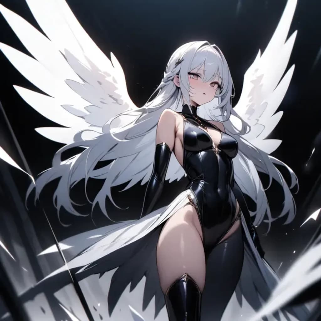 漆黒の世界に舞い降りた純白の翼1(全年齢)