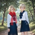 セーラー服なブロンドさん 3枚目