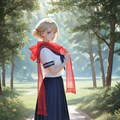 セーラー服なブロンドさん 4枚目
