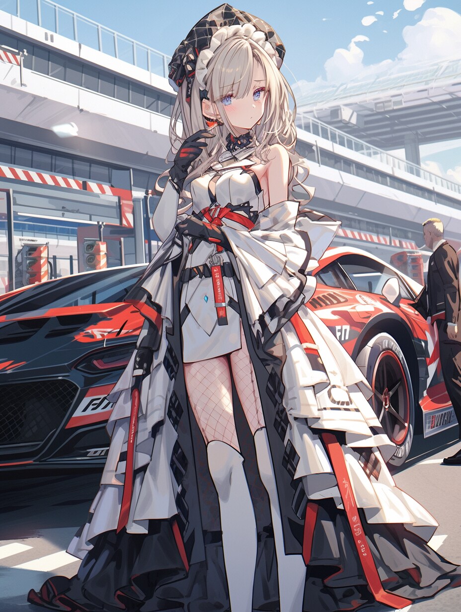 レース場にて | の人気AIイラスト・グラビア