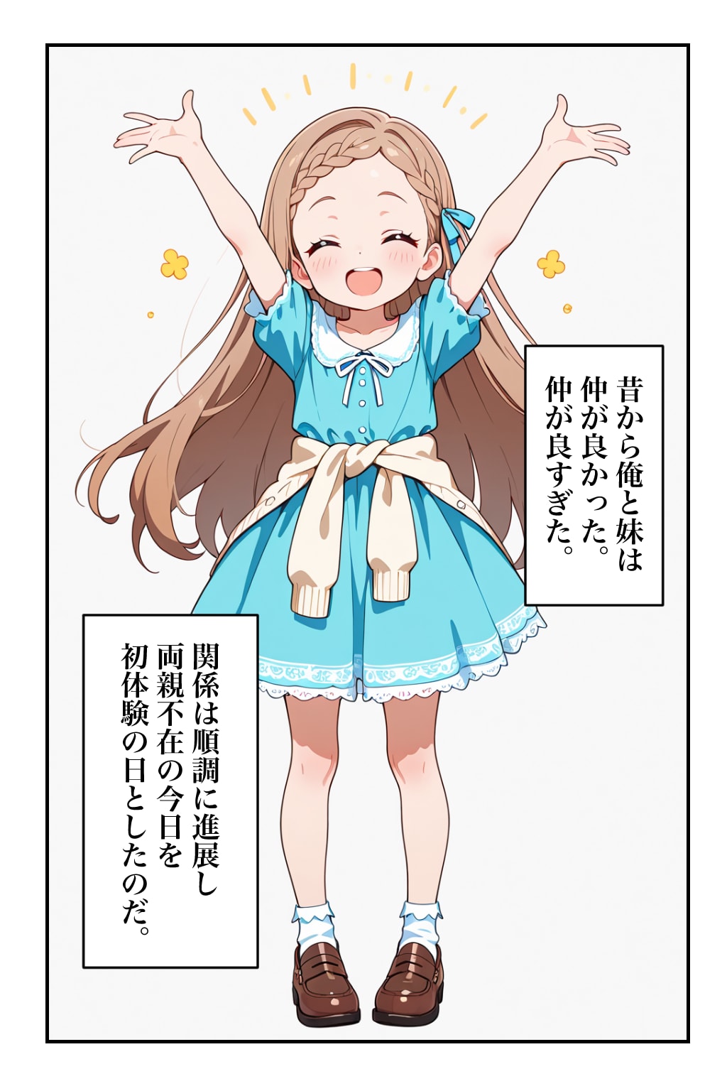 【漫画】ブラコン妹ちゃん　導入部