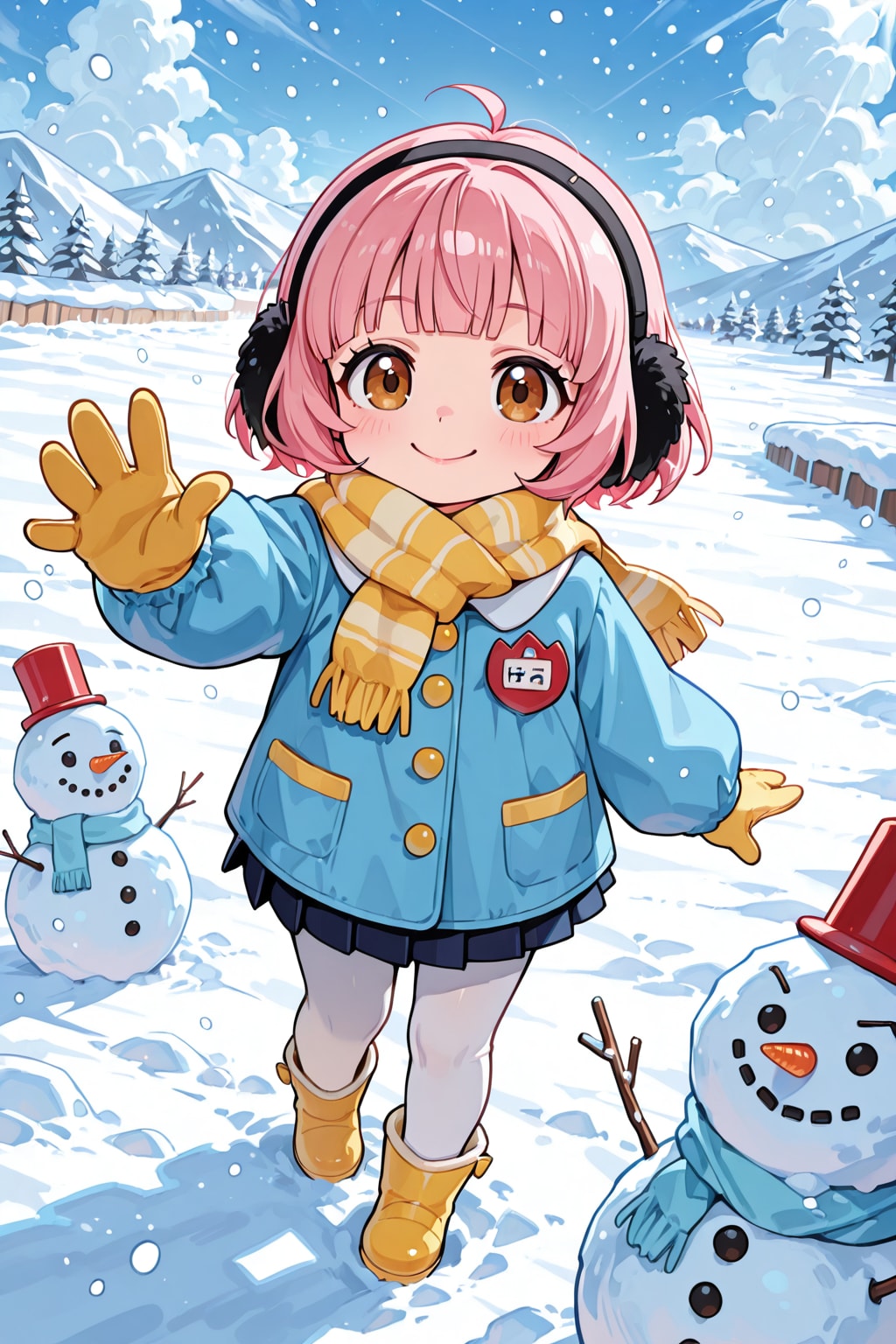 雪だるまを作ろう　その２