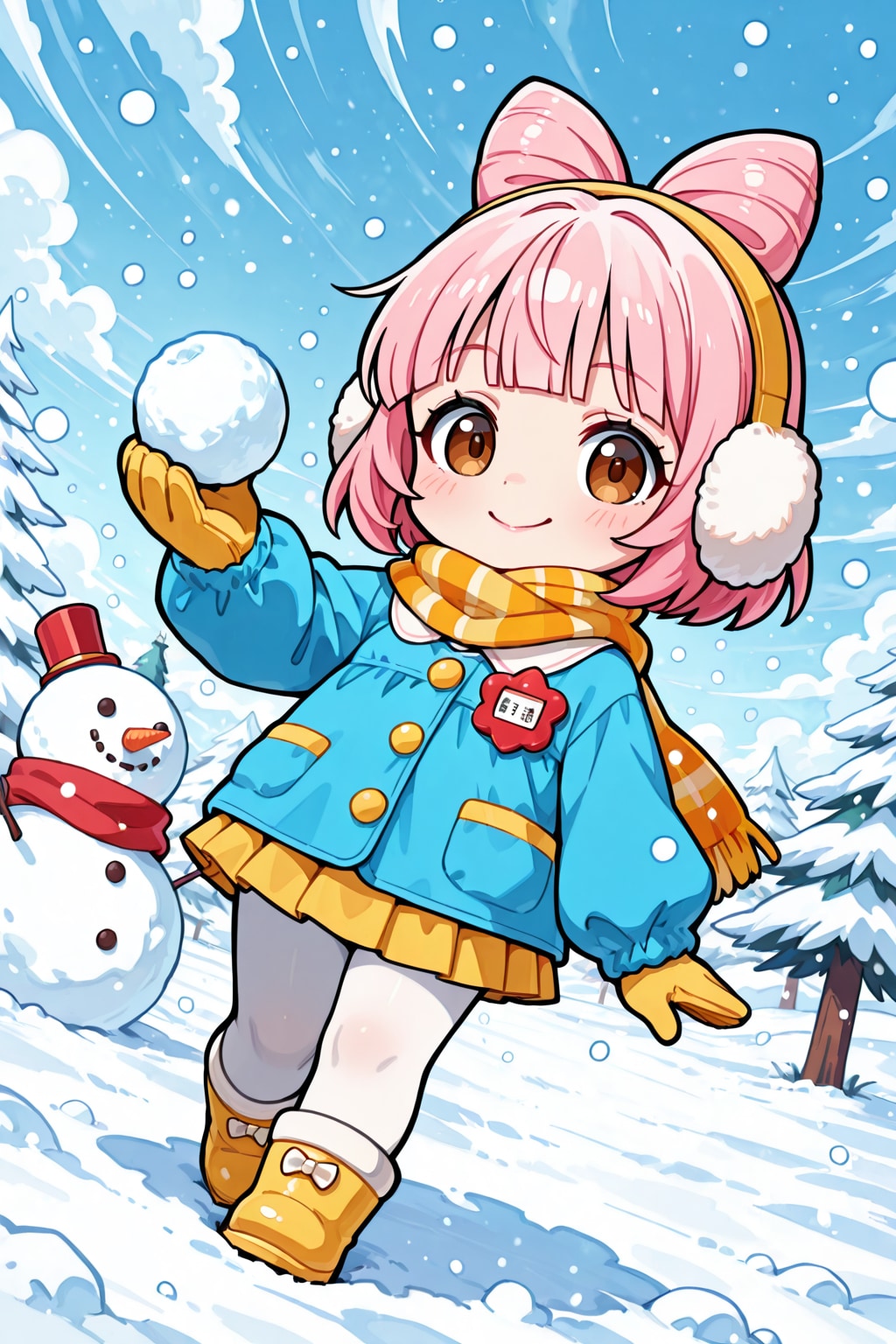 雪だるまを作ろう　その２