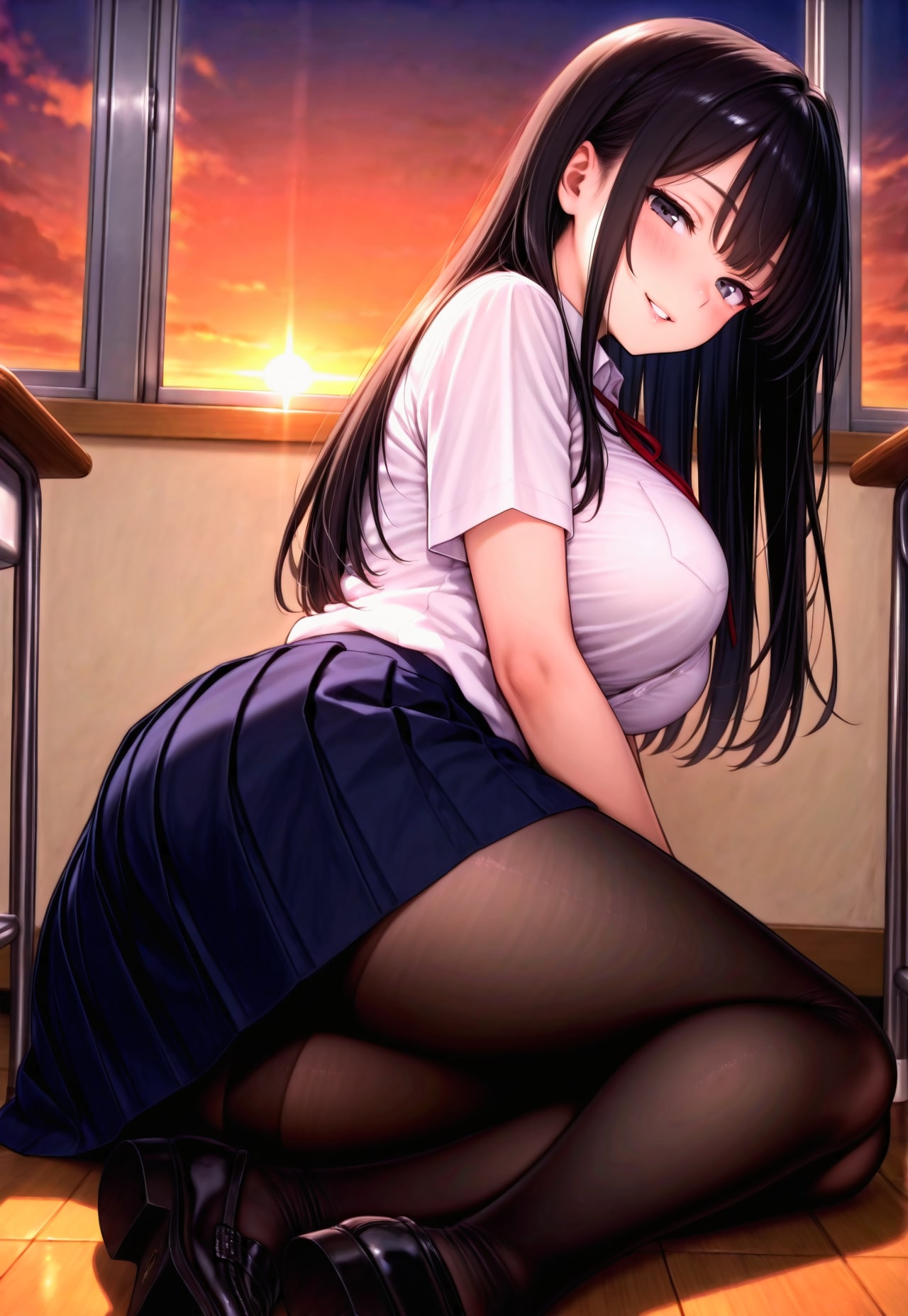 1720（制服） | の人気AIイラスト・グラビア