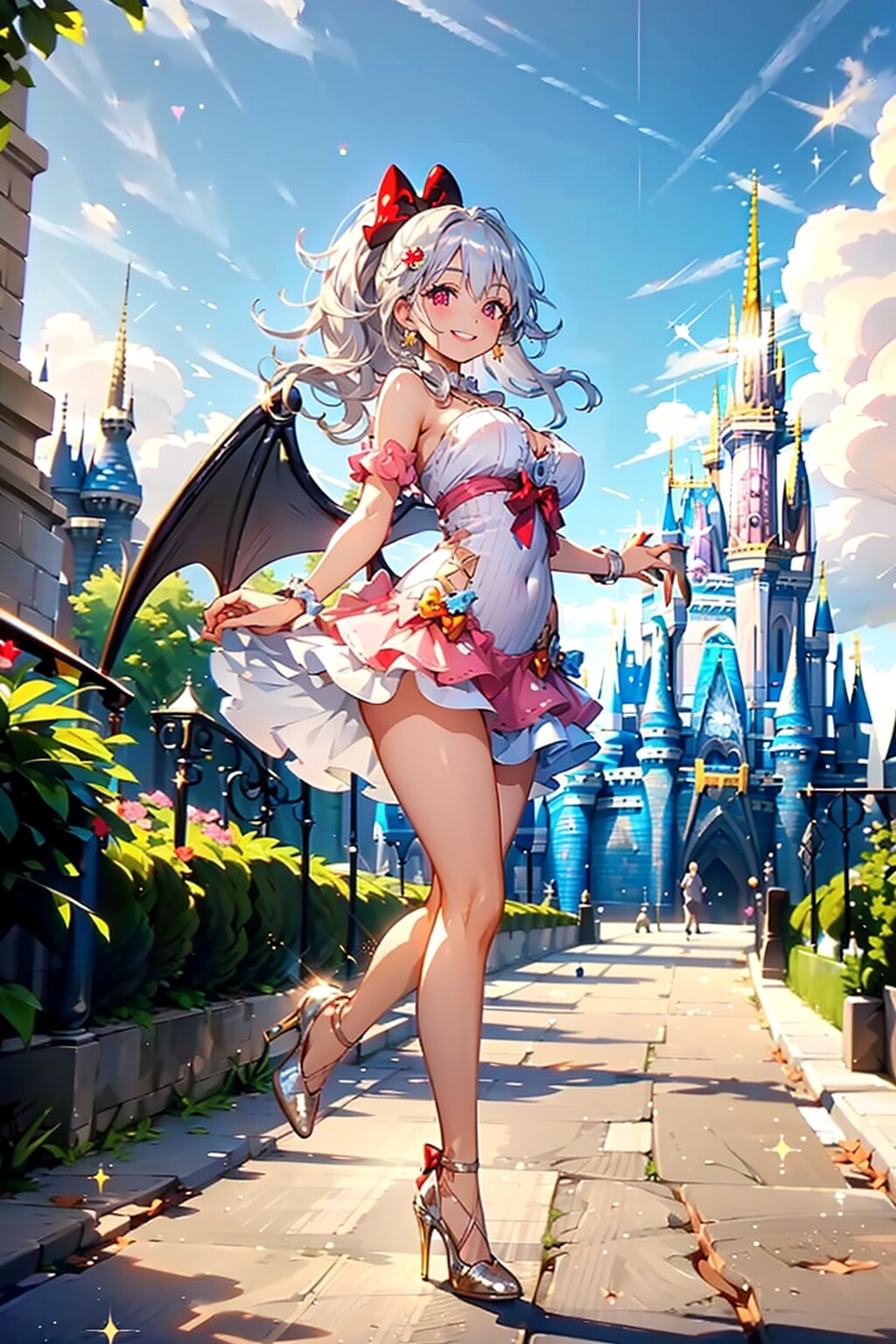 あのテーマパークのお城です