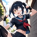 【今日の腹筋】ハイキック 5枚目