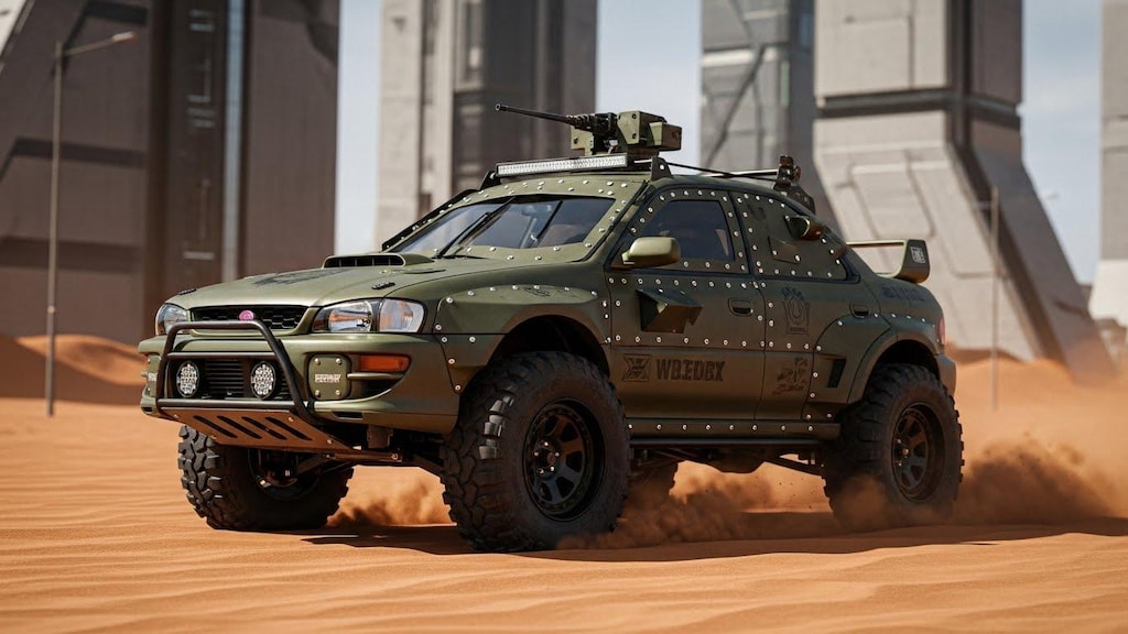 インプレッサ軍用車