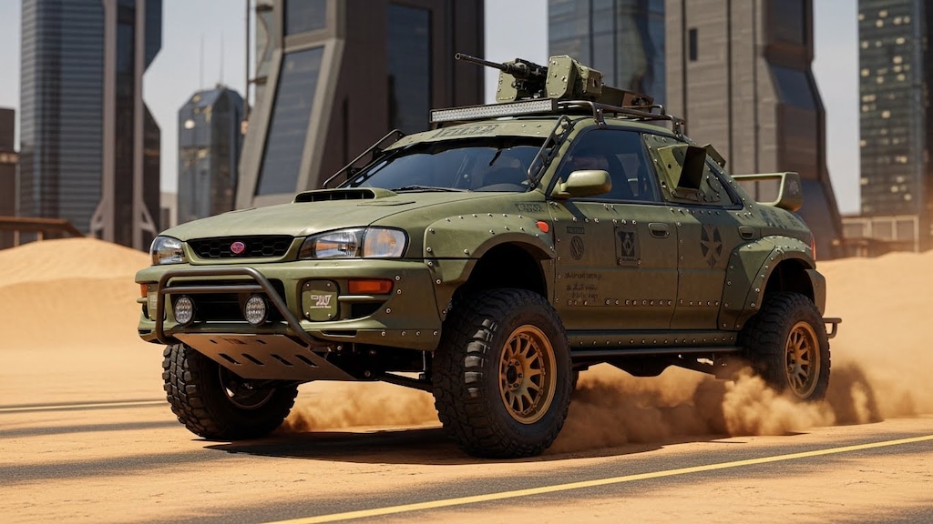 インプレッサ軍用車