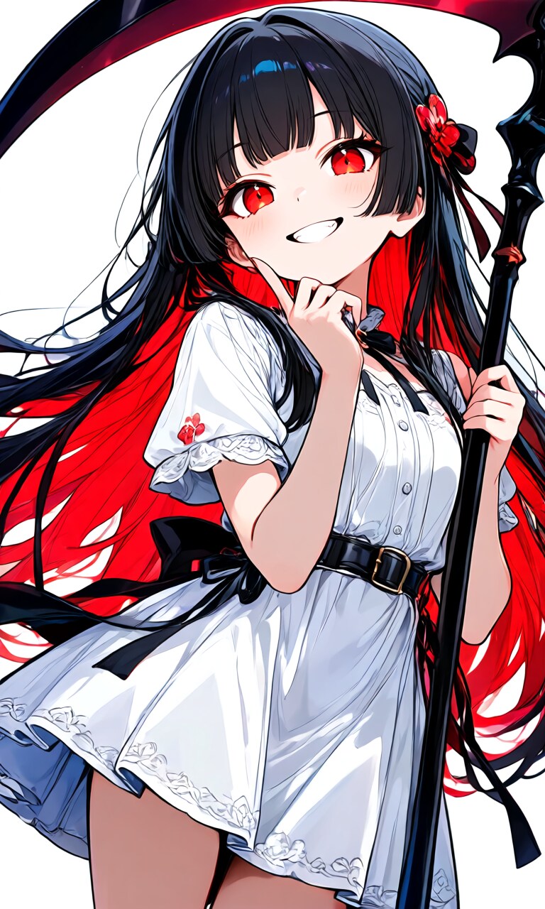 死神姫のモデル実験③ | の人気AIイラスト・グラビア