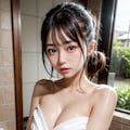 風呂上がりの娘 2枚目