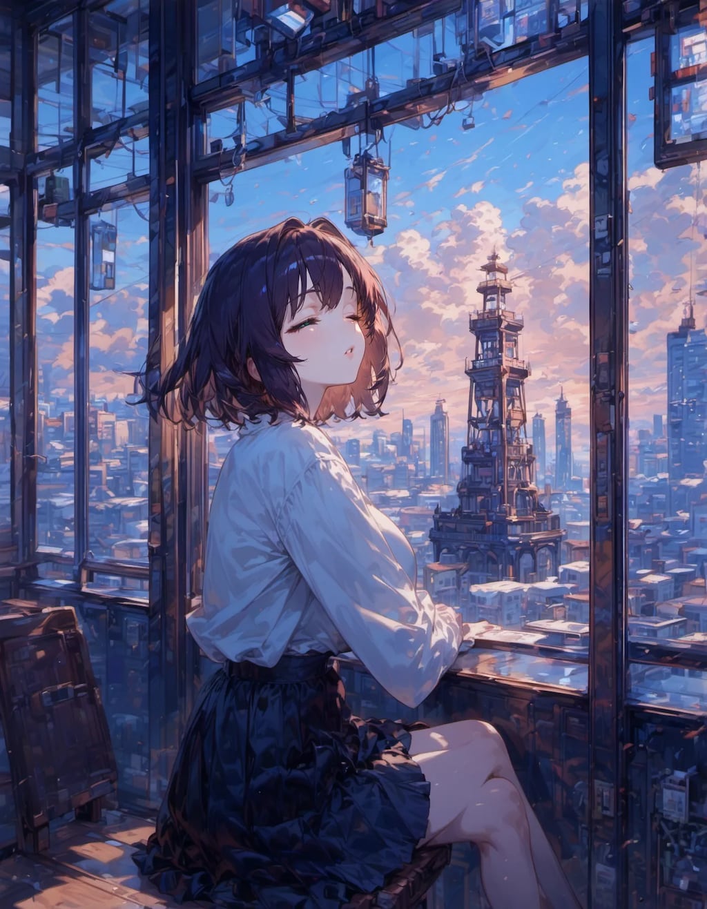 The Tower Watcher's Daydream