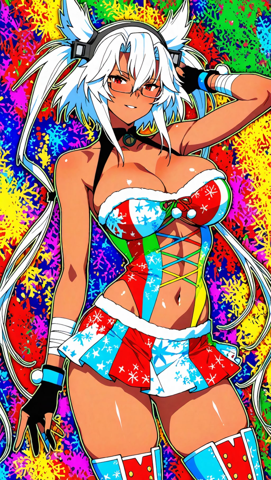 版権キャラクリスマスイラスト2025