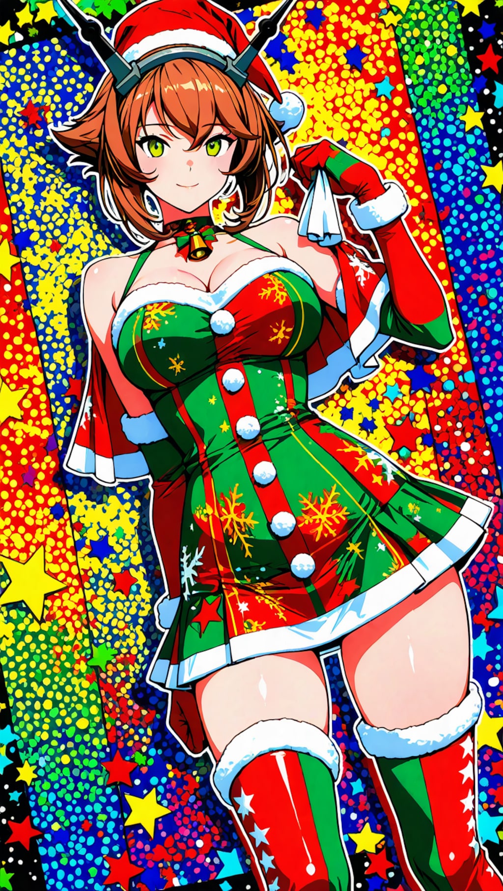 版権キャラクリスマスイラスト2025