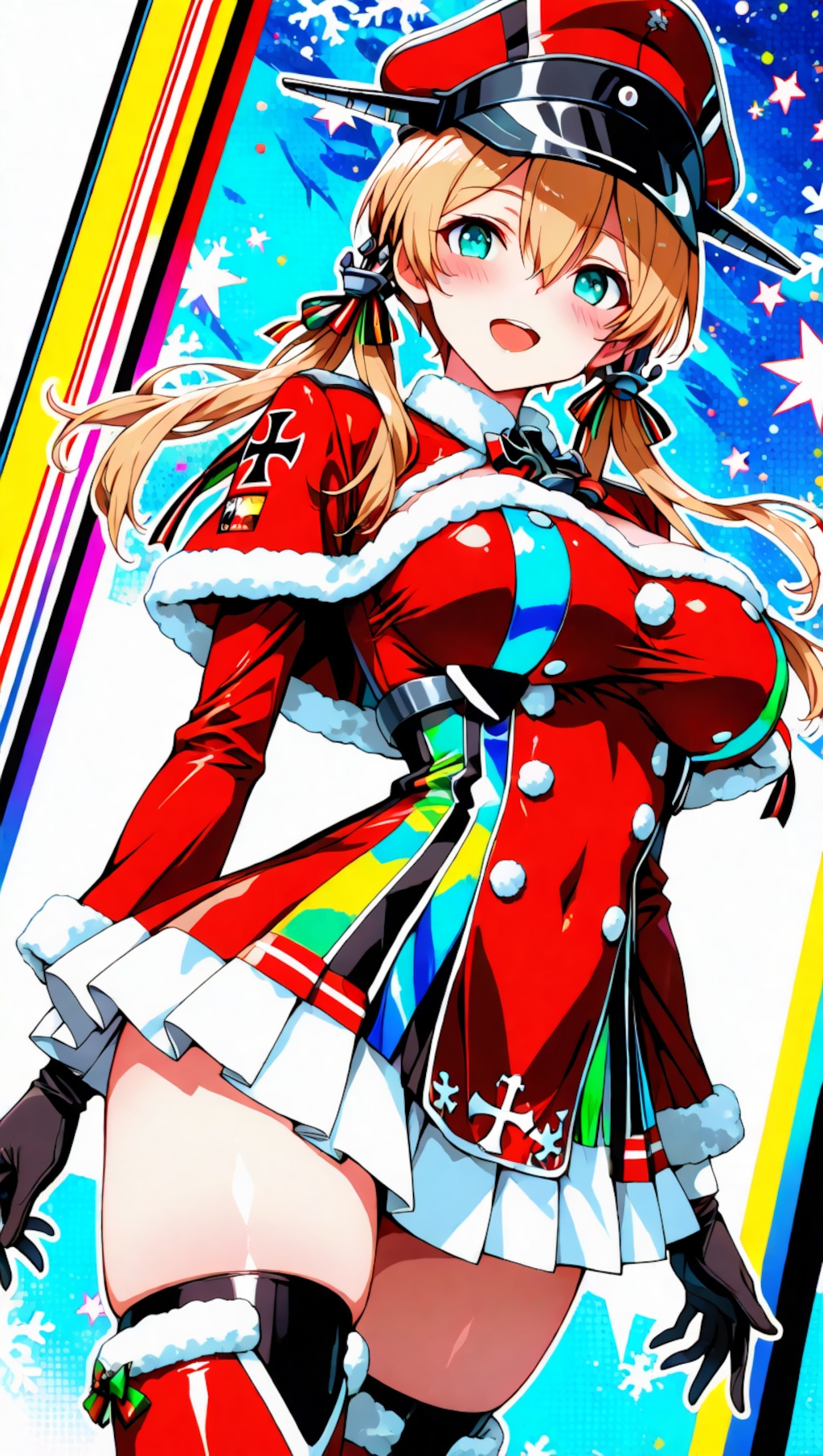 版権キャラクリスマスイラスト2025