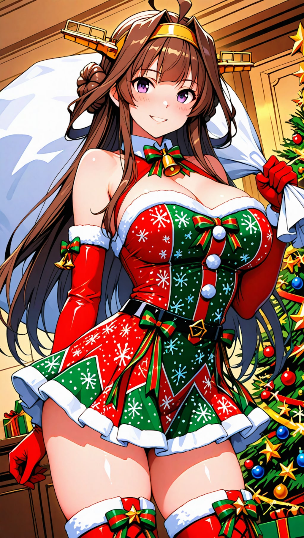 版権キャラクリスマスイラスト2025