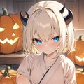 困惑着物鬼娘のハロウィン 2枚目