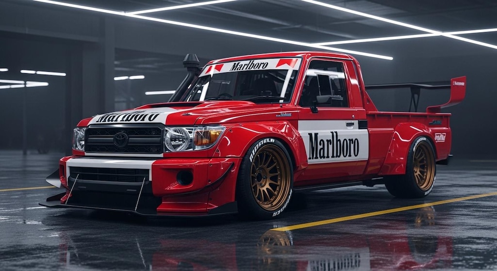 マルボロランクル70トラックレーシングカー