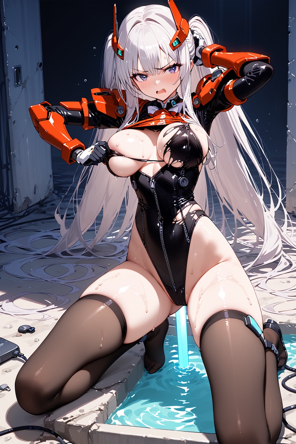 敗北した変身ヒロイン