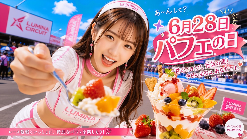 今日の１枚(6月28日)パフェの日