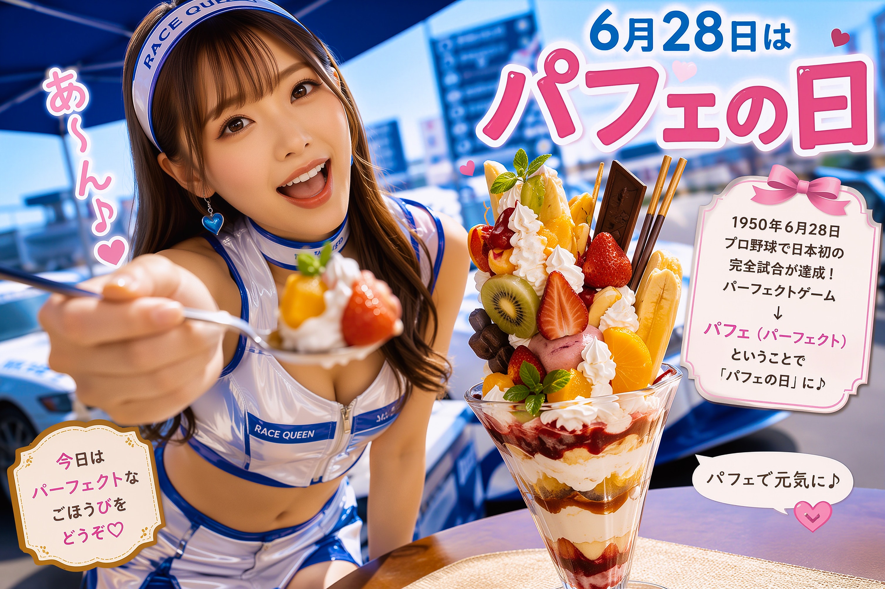 今日の１枚(6月28日)パフェの日