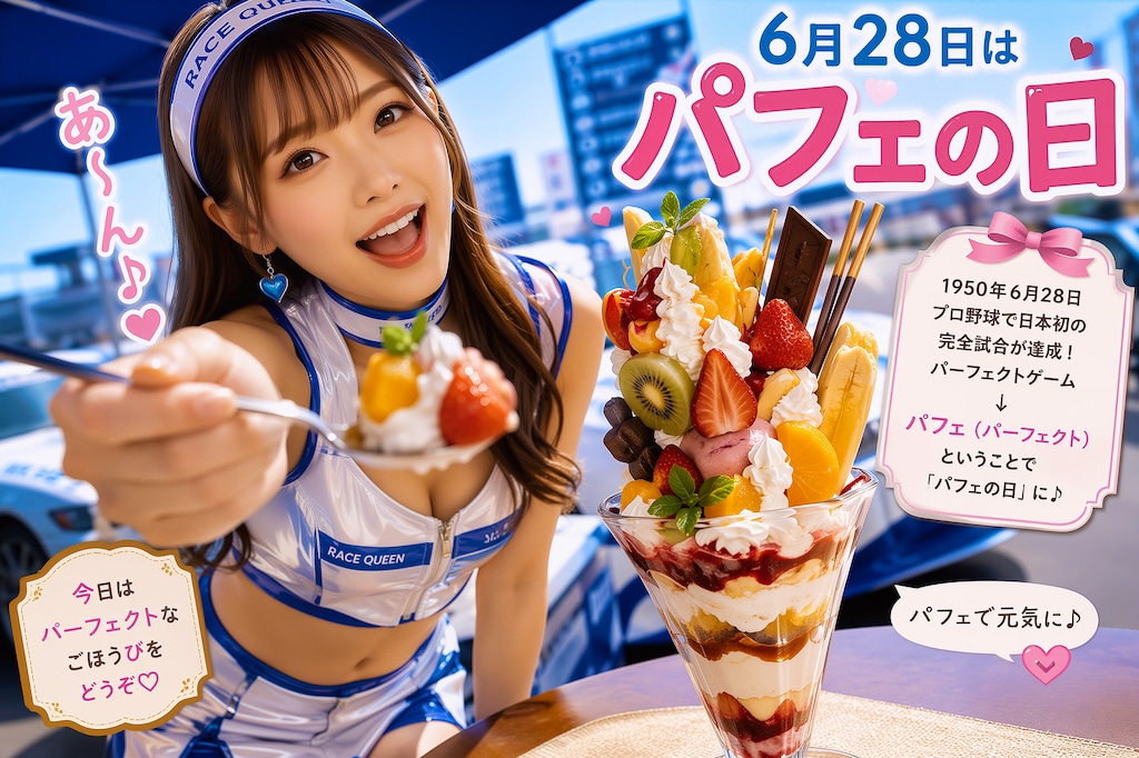 今日の１枚(6月28日)パフェの日