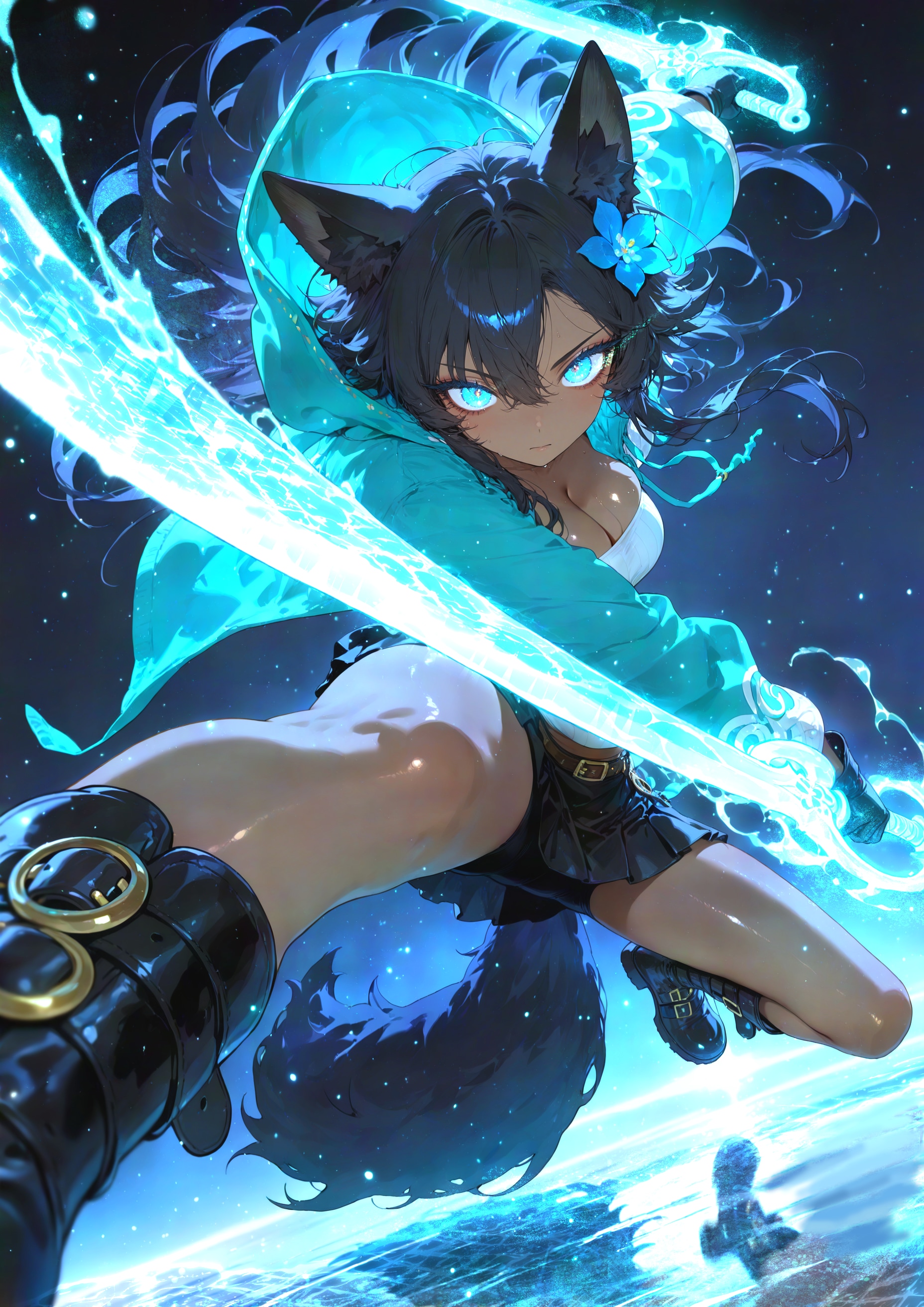 水刃舞う