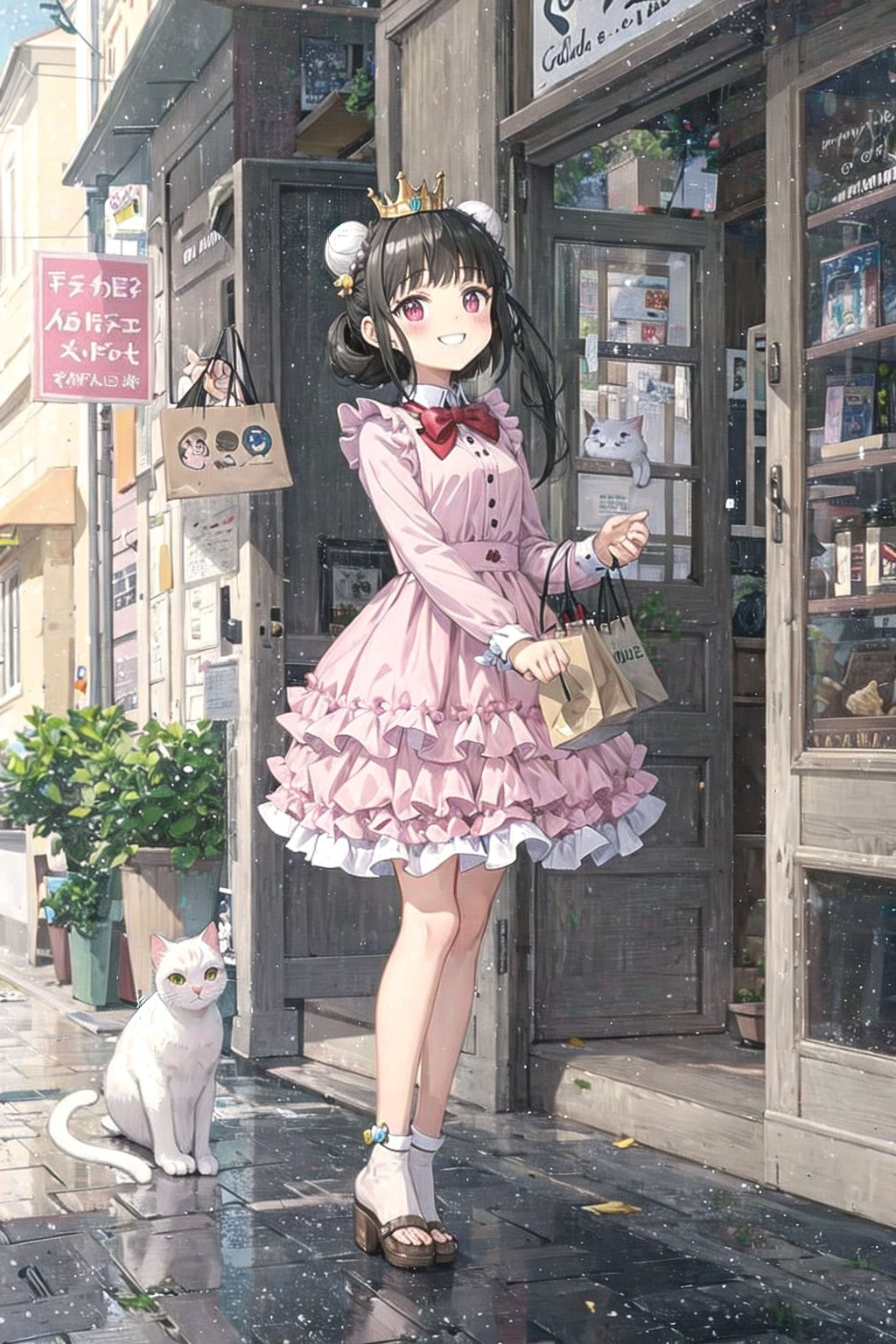 ねこちゃんがついてきたのです | の人気AIイラスト・グラビア