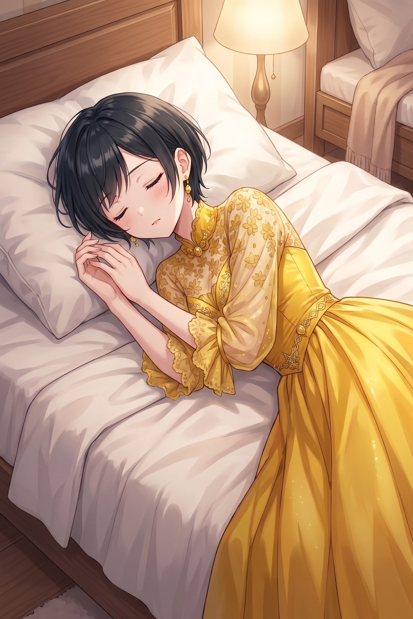 睡眠する藍音ちゃん | の人気AIイラスト・グラビア