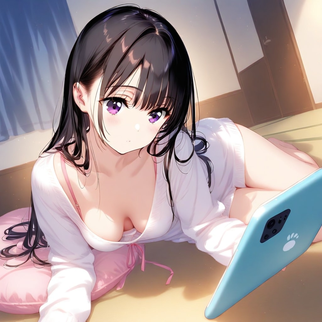 お部屋でゴロゴロ