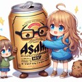 メガネ系ビールと小さな女の子 2枚目
