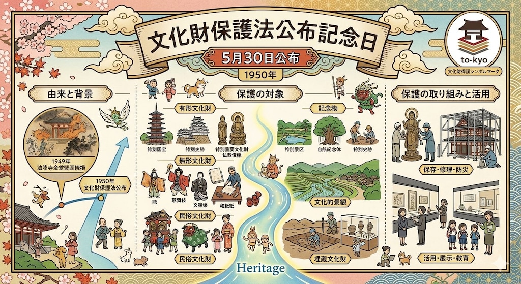 No.278 文化財保護法公布記念日