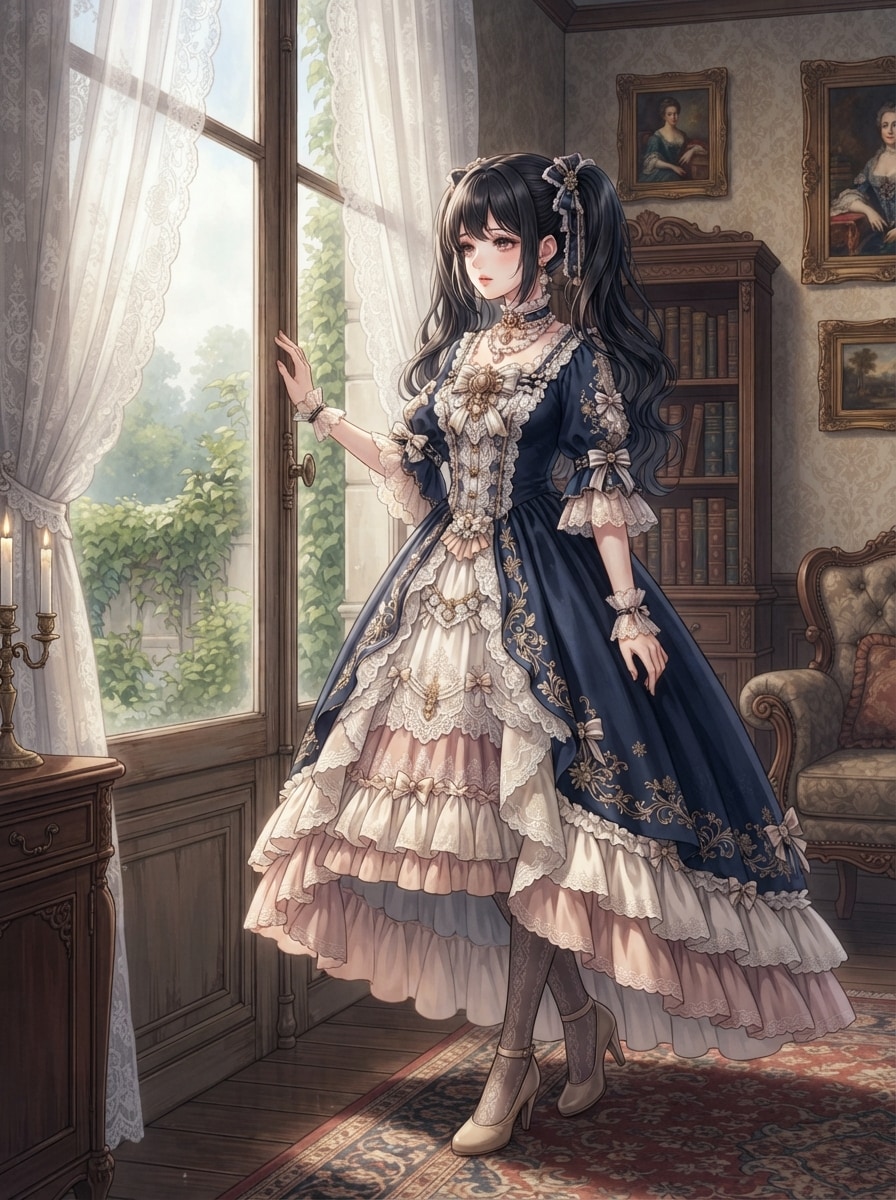 Lolita style | の人気AIイラスト・グラビア