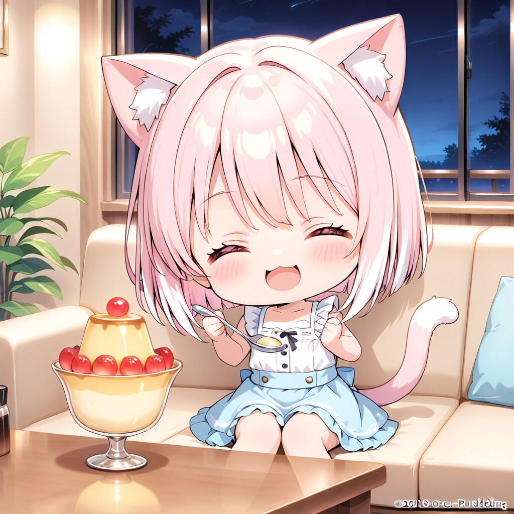 こんばんにゃん | の人気AIイラスト・グラビア