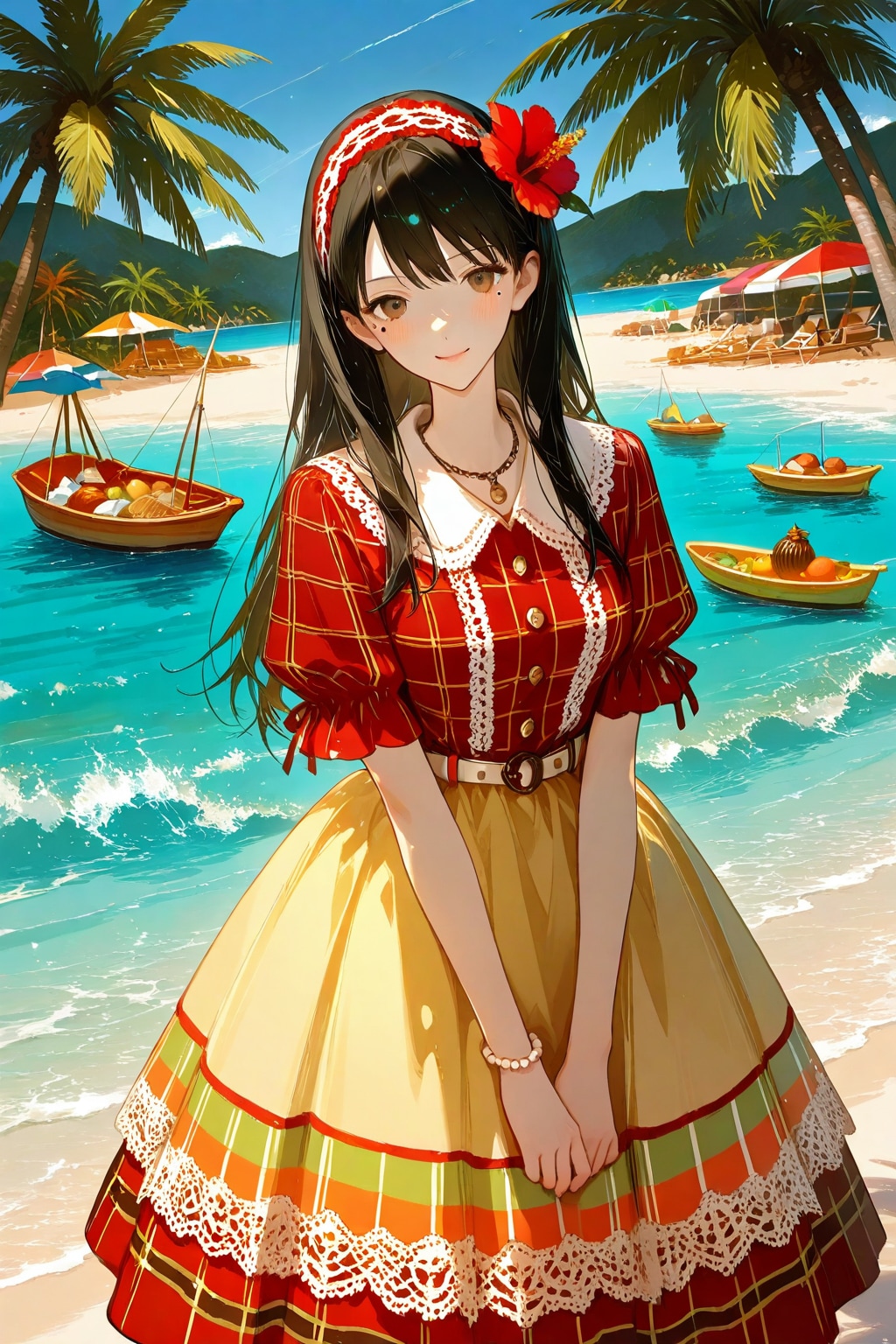 マドラスドレス/グレナダの民族衣装