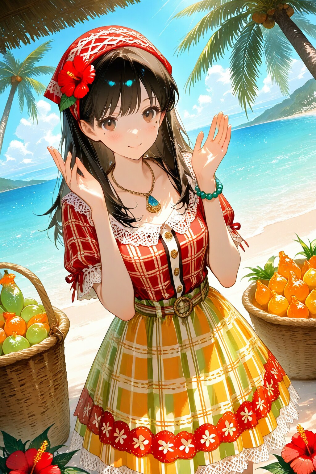 マドラスドレス/グレナダの民族衣装