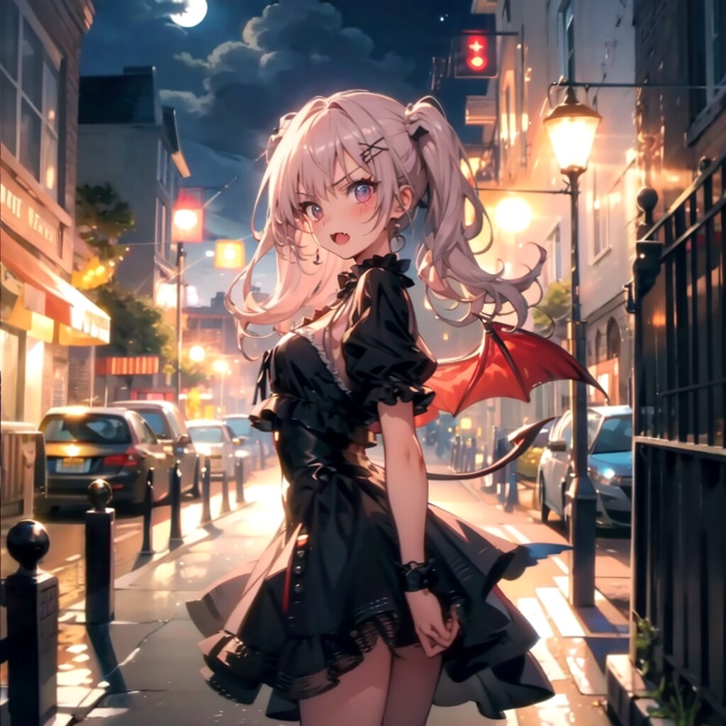 なによ‼️ヴァンパイアばっかり‼️私は悪魔よ‼️