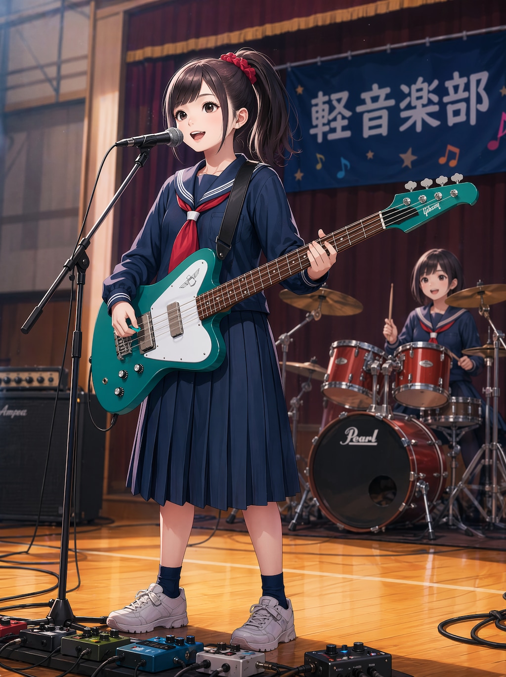 学園祭ベースの女の子