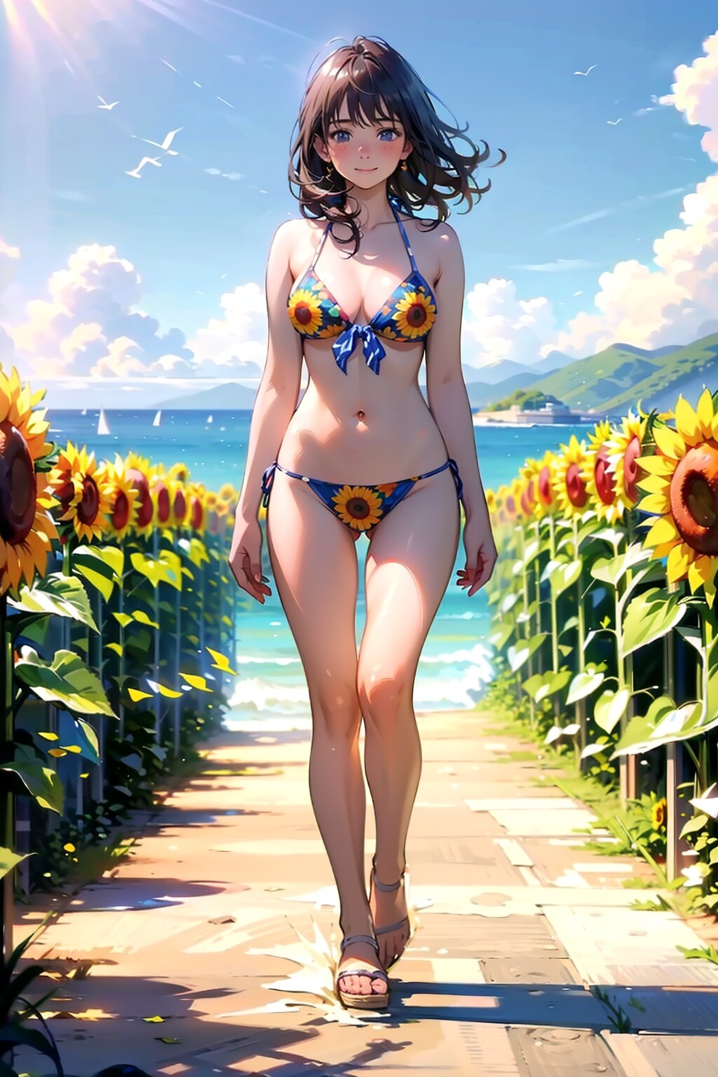 ひまわり畑～結羅