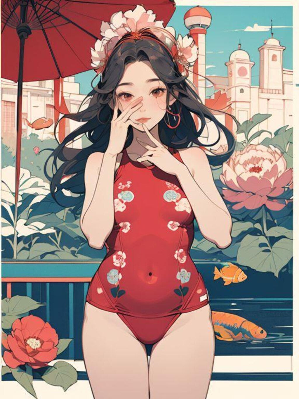 この水着どう？