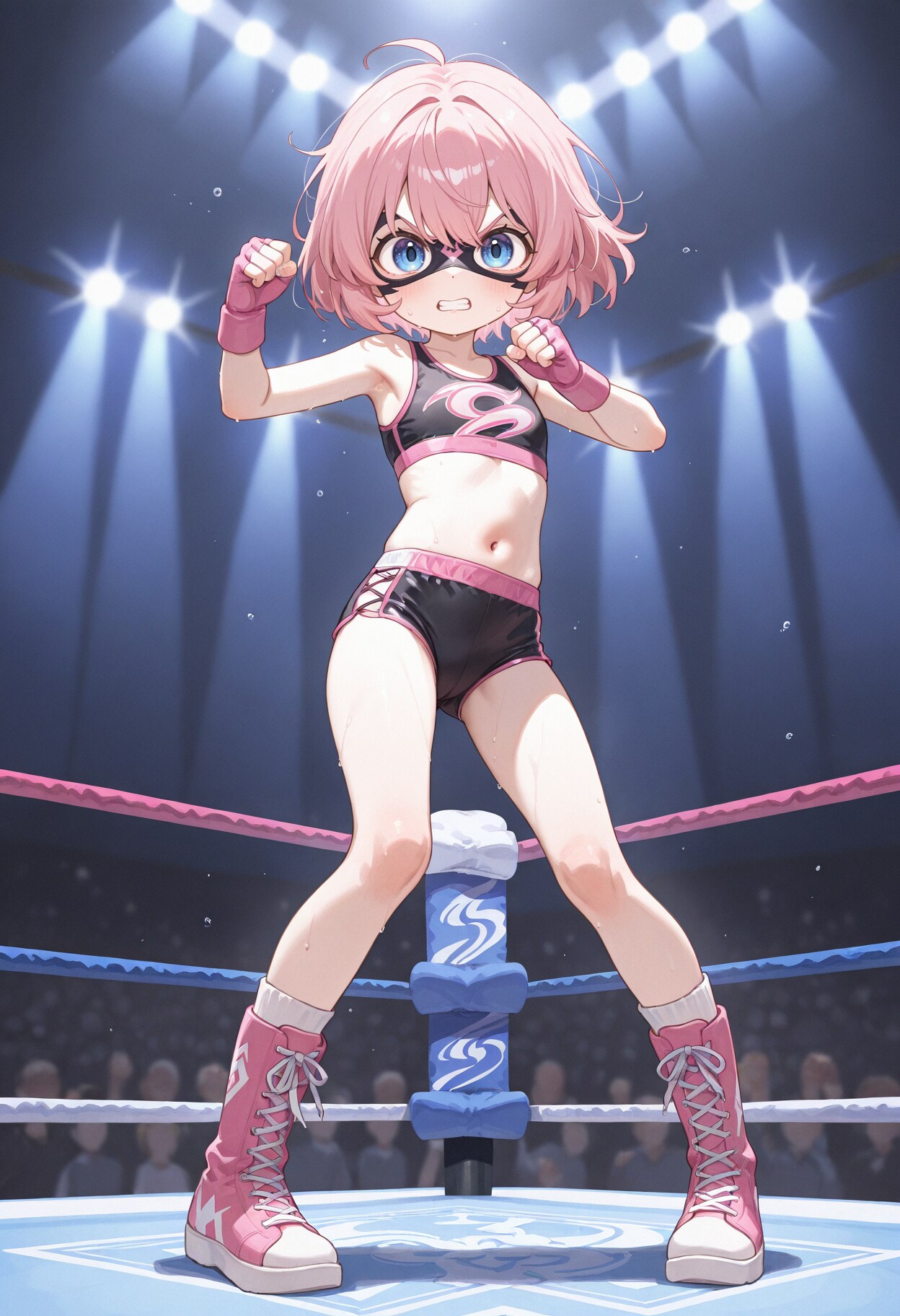マスクレスラー少女