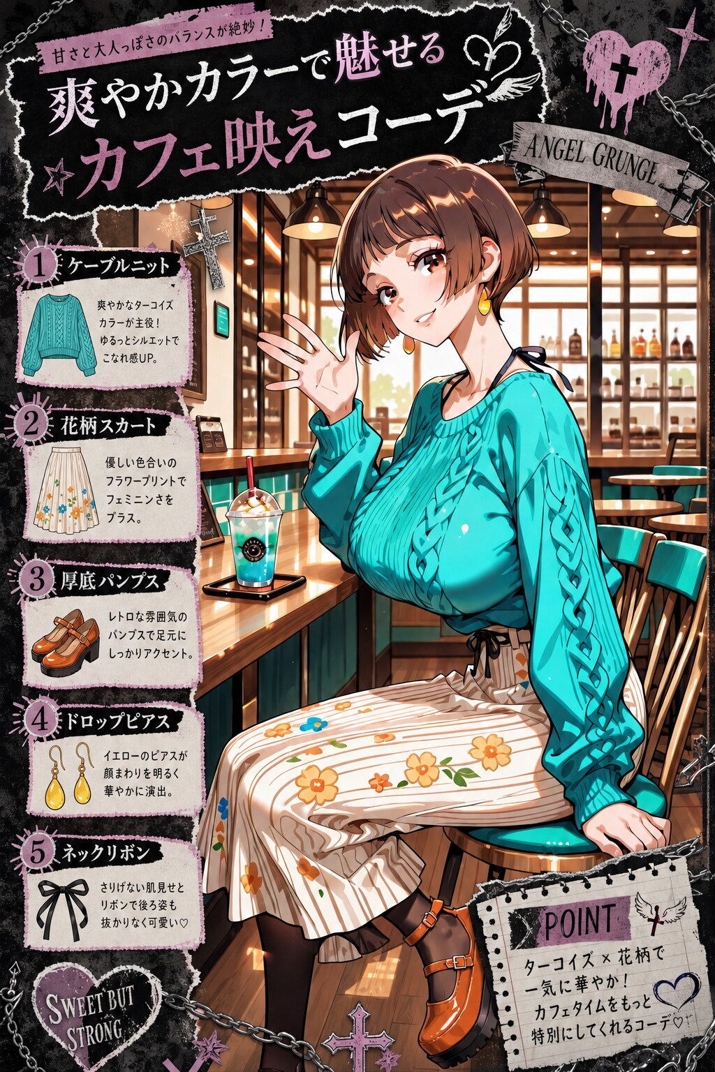 お姉さんコーデのアキちゃん（よその子アキちゃん）