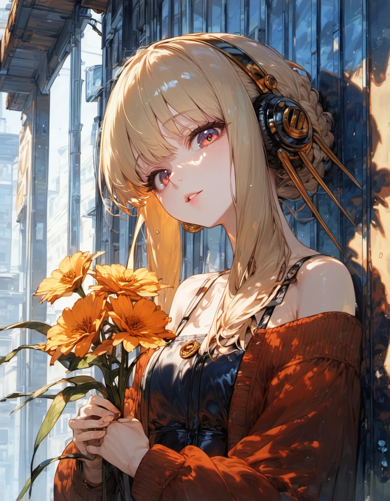 Music Blooming in Rusted Light | の人気AIイラスト・グラビア