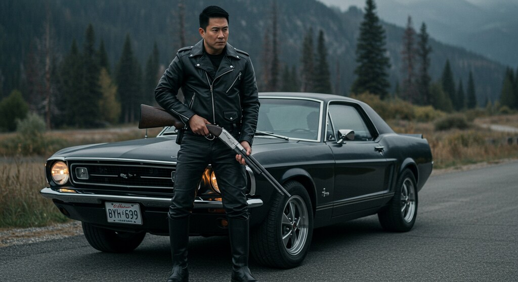 プロンプト借りて再現シリーズ　マスタング編