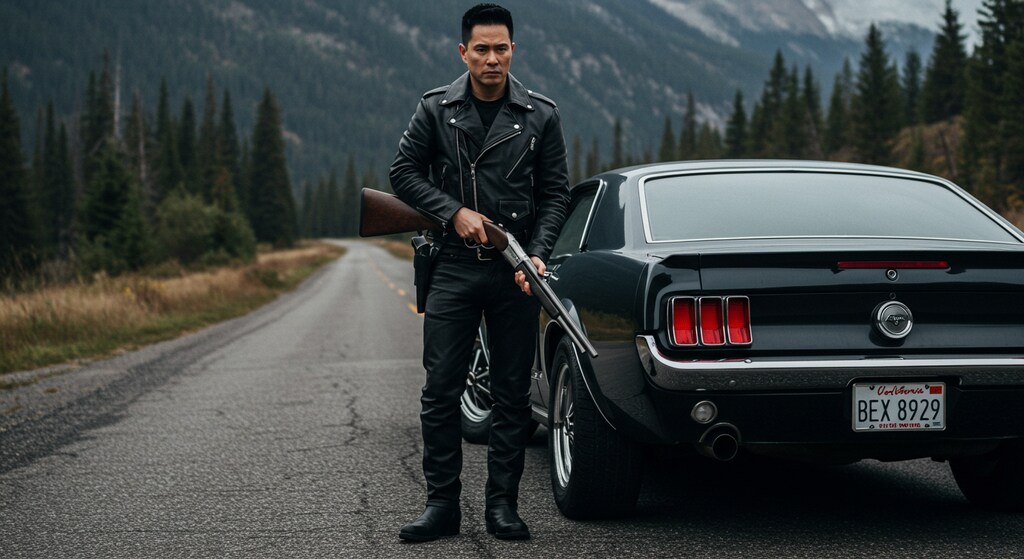 プロンプト借りて再現シリーズ　マスタング編