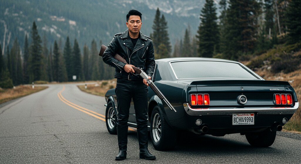 プロンプト借りて再現シリーズ　マスタング編