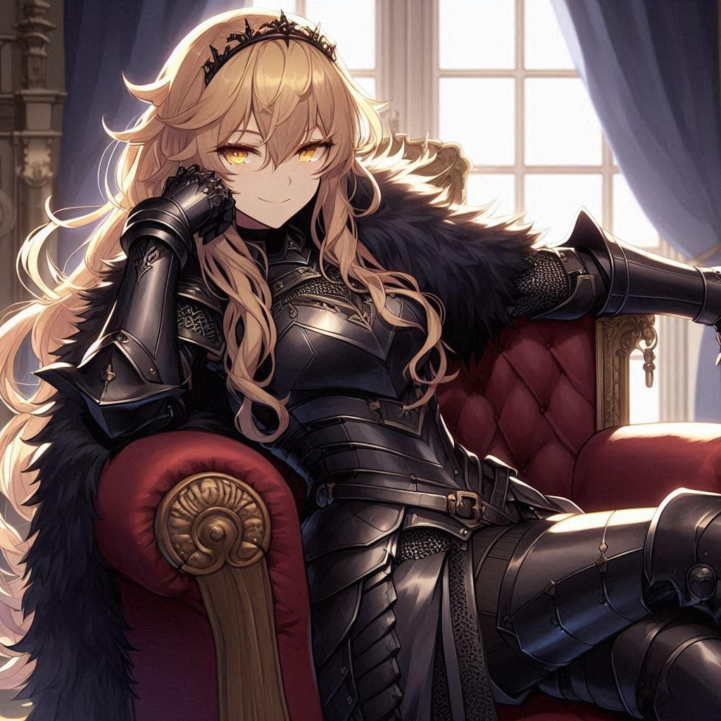 ブロンドの女騎士さん721