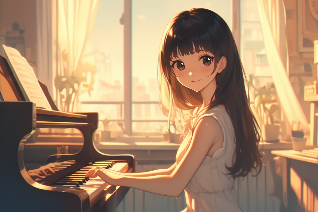 ピアノ少女🎹✨03