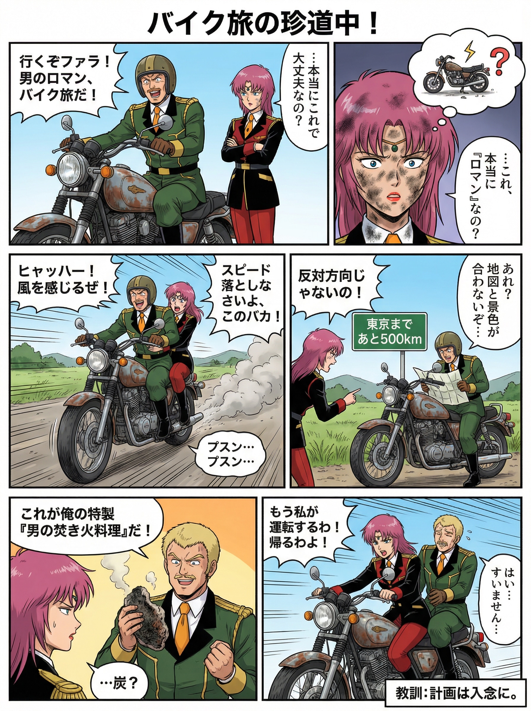 凸凹バイク旅。 | の人気AIイラスト・グラビア